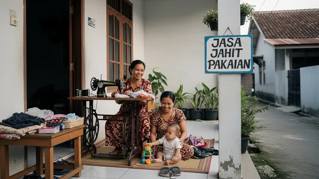 Rumah Jahit Ibu Har: Solusi Jahit Cepat di Tengah Kota Cilacap